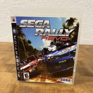 Sega Rally Revo For Sony PlayStation 3 PS3 CIB Complete W/ Manual